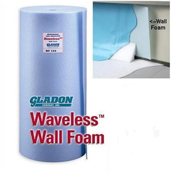 Gladon Company Gladon AG100 Waveless Wall Foam 1-8 in.by 48 in. by 100 in.for Swimming Pool AG100